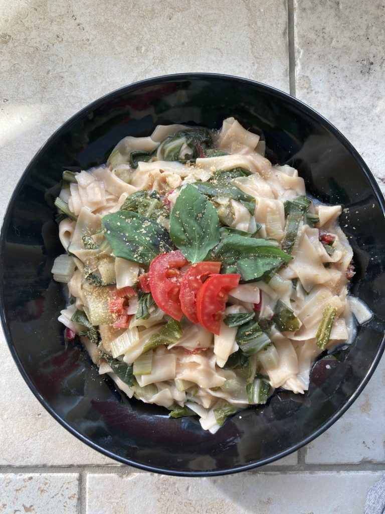 Pasta mit Mangold - Burtschützer Hof